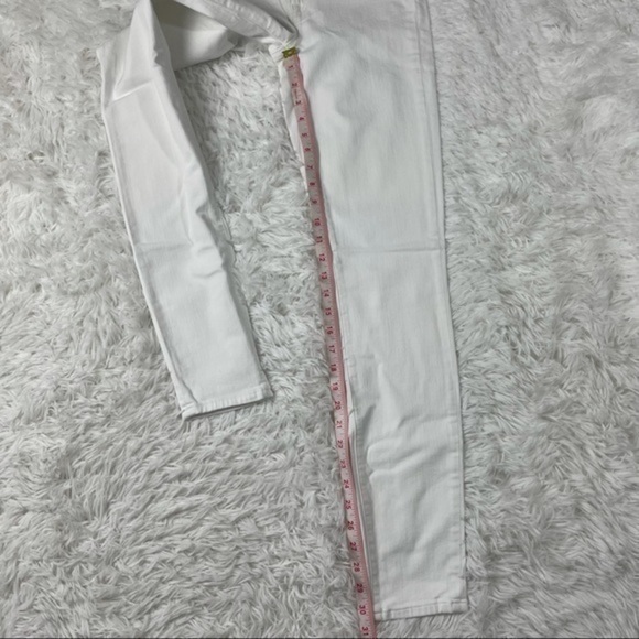 New J Crew Tall 9" High Rise Toothpick Jean white - Picture 7 of 11